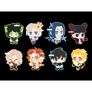 新款罗小黑战记2同人自制高颜值鹿野西木子池年亚克力立牌小米粒