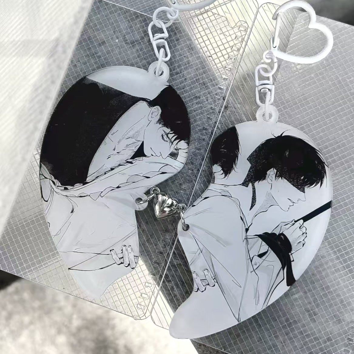 新款欲言难止周边同人自制高颜值陆赫扬许则亚克力磁吸钥匙扣挂件,模玩/动漫/周边/娃圈三坑/桌游,动漫挂件/文具,淘宝优惠券,粉丝福利购,淘宝优惠卷