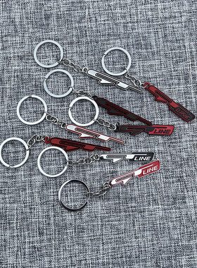 GT钥匙扣 适用于起亚GTline钥匙扣 个性创意金属钥匙扣