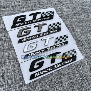 适用于奔驰A级GT CGTR车标改装赛道blackseries版标志车贴后尾标