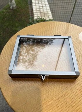 定做HMI4.3寸7寸10/12寸触摸屏安装盒保护罩铝合金防护罩防尘防护