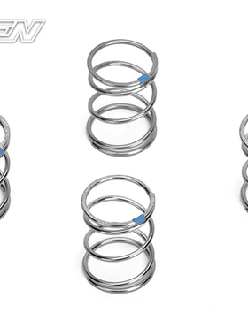 CARTEN M210 1/10 Mini 4WD 避震器弹簧1.2*22 蓝硬 #NBA225