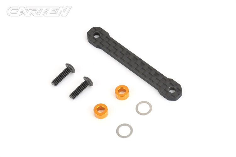 CARTEN  1/10电房T410R碳纤转向组补强片零件包 NHA483