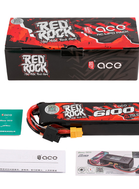 格氏ACE REDROCK 6100毫安11.1V 70C遥控模型车用锂电池