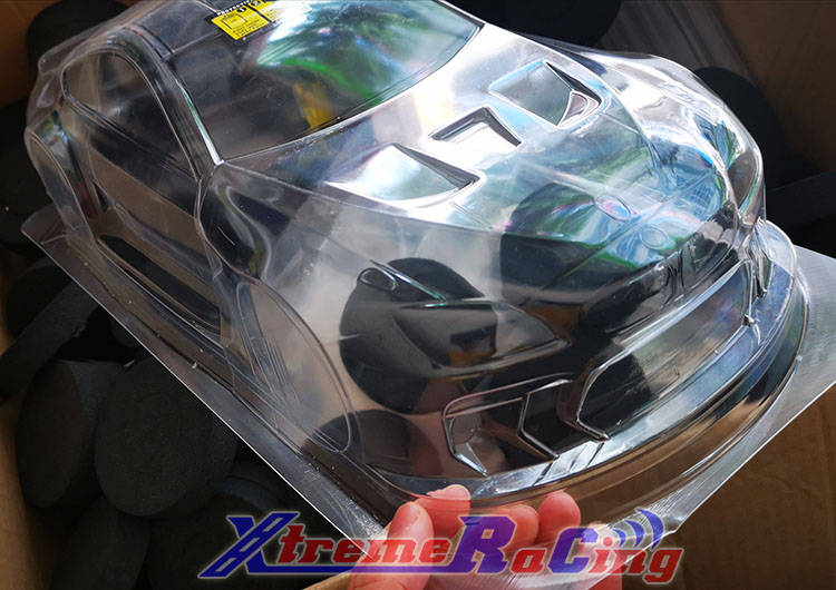 3RACING预产版 3R 1/10 透明车壳 宝马BMW M6 190MM BDY-M6