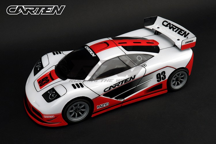 CARTEN M210 1/10 MCL-F1 (210-225MM) 透明车壳 NBA807