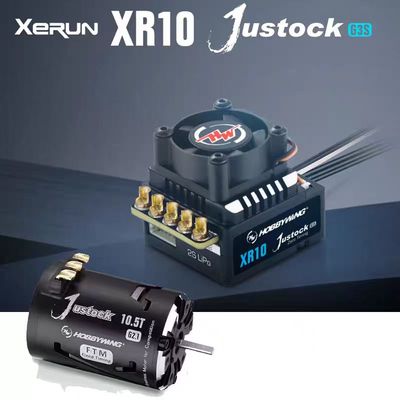 好盈速龙XERUN XR10 JUSTOCK G3S 1/10 60A有感无刷电调/电机套装