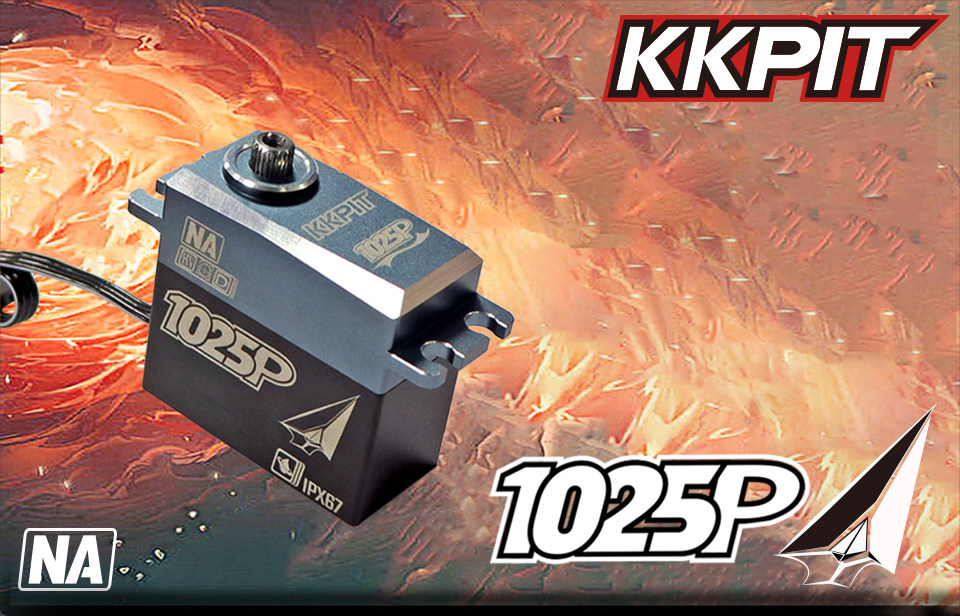2019新款KKPIT HV-1025 新款高压金属防水舵机 25KG IPX-6潜水