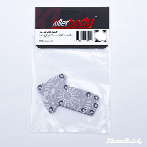Killerbody KR10 1/10拉力车配件 底盘铝合金连接板 KB01-021