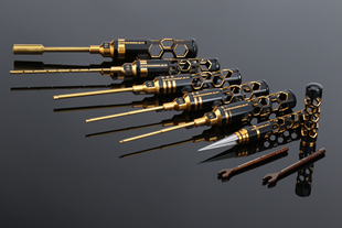 ARROWMAX AM-199440 蜂窝黑金 1/1电房工具黑金版套装 (8pcs)包邮