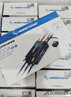 好盈HobbyWing 海王 SEAKING 200A HV V4 船用电调