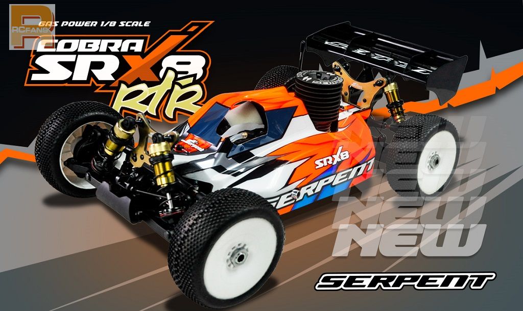 油动Serpent蛇仔SRX8越野车竞赛