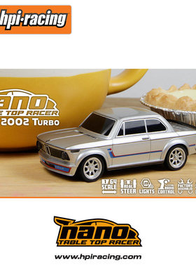 HPI Nano TTR仿真1/64 BMW宝马2002遥控电动玩具车161400 161401