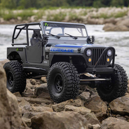 AXIAL SCX10三代仿真吉普Jeep CJ-7 4WD遥控模型1/10攀爬车越野车