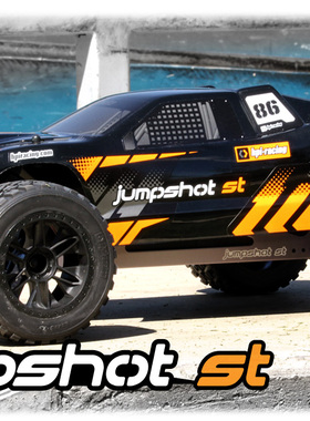 现货 HPI Jumpshot ST 1/10 防水电动竞速卡车RTR套装 116112