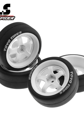 RS红蜘蛛 1：10田宫TT02 XV01无限Tamiya 漂移车TT-01街漂胎 W151