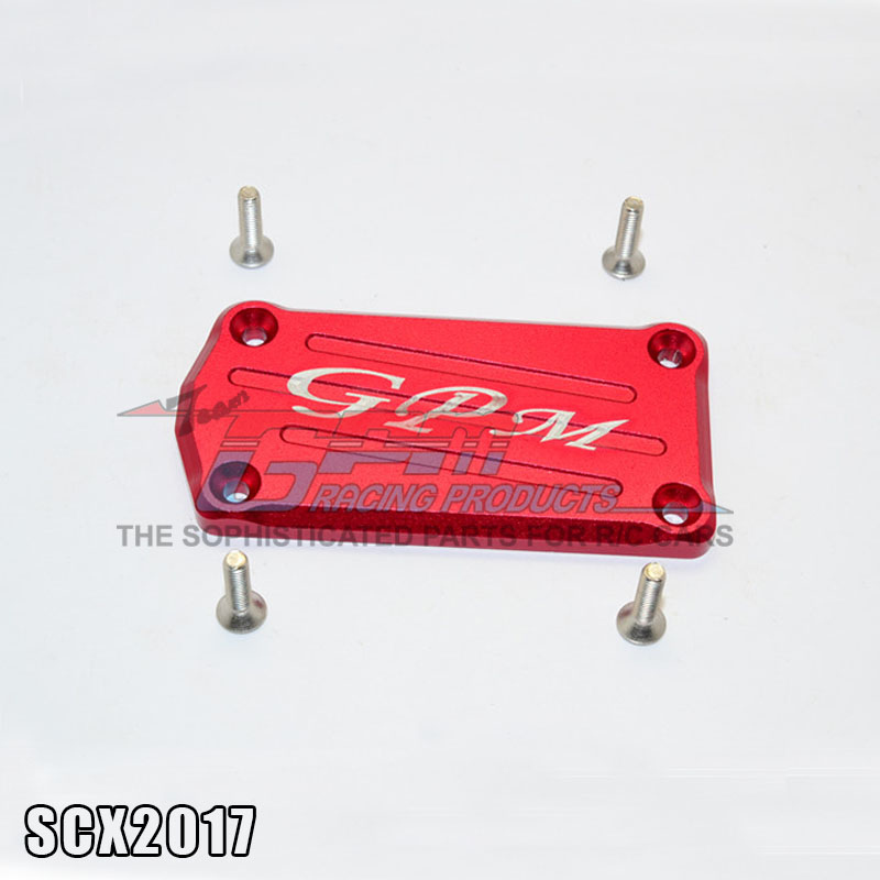 GPM金属升级件90046攀爬车SCX10 II™接收盒上盖配不锈钢螺丝-件