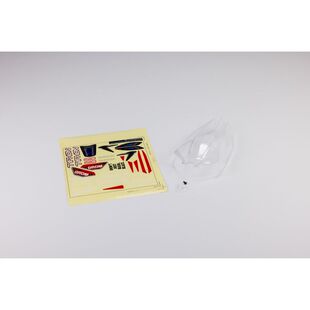 ARRMA原厂配件 ARA412007台风 GROM 透明车壳