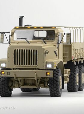 Crossrc全新1:12六轮转向独立悬挂美式卡车TC6