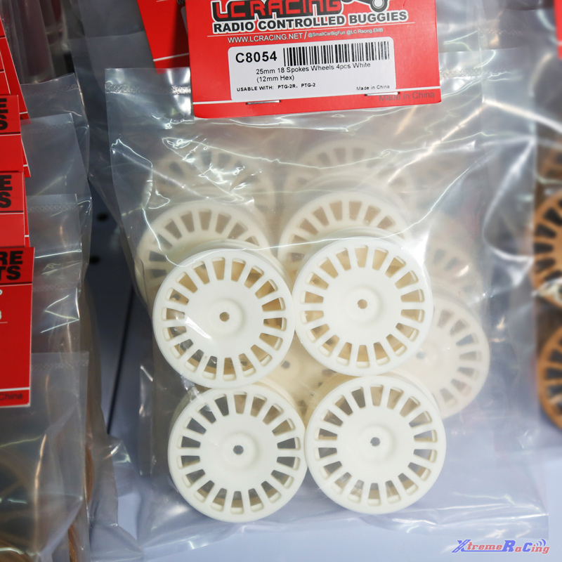 LCRACING18辐条轮毂(白）