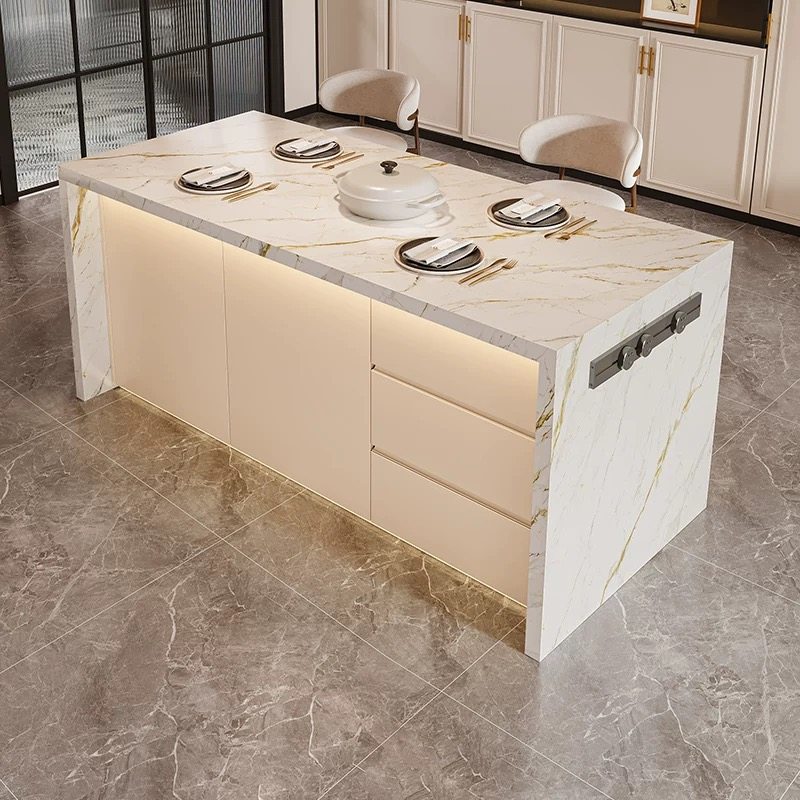 香港澳门包邮大理石岛台餐桌一体新款吧台覆古风厨房隔断多功能中,住宅家具,岛台餐桌,淘宝优惠券,粉丝福利购,淘宝优惠卷