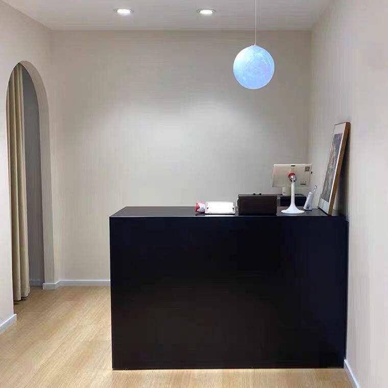 香港包邮现代简约烤漆收银柜台店铺小型吧台服装店理髲店前台网红