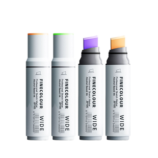 法卡勒六代马克笔6大宽头宽马克笔大头粗头大号超大超宽超粗超宽头空白一代二代三代法拉勒法克勒官方专卖店