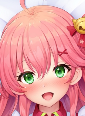 hololiveVTuber 樱巫女みこち 二次元等身抱枕套