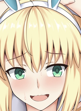 FGOfate 阿尔托莉雅·潘德拉贡 兔耳饰全果版 二次元等身抱枕套