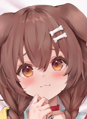 C104 HololiveVtuber 虚拟主播 戌神沁音 krさ二次元等身抱枕套