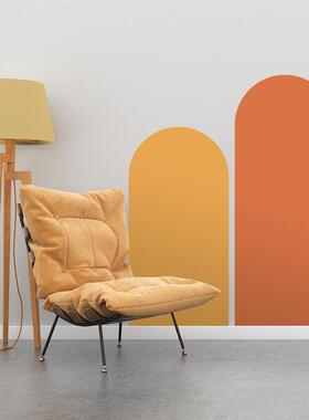 拱形boho arch墙贴纯色几何之美艺术改造装饰墙纸JGD001006