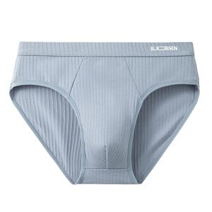 棉质男士三角内裤夏季运动薄透气中腰大码性感男生男式三角内裤