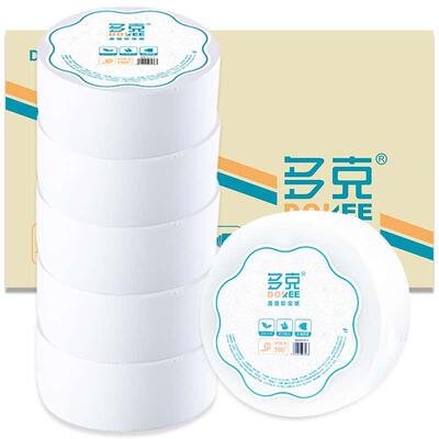 多克大卷纸厕纸家用厕所商用大盘纸整箱超大卷大号卫生纸巾实惠装