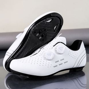 新款无锁骑行鞋专业公路锁鞋山地车自行车鞋硬底休闲单车轻便透气