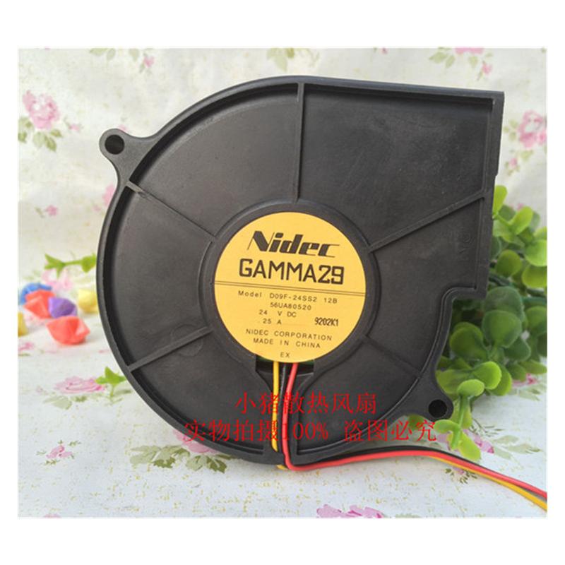 9730 原装正品Nidec 9CM 9733 24V0.25A涡轮鼓风机风扇