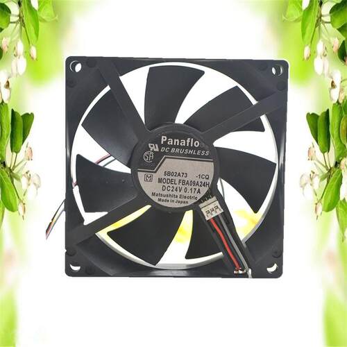 现货panaflo FBA09A24H 9CM 9025 24V 0.17A 变频器静音风扇