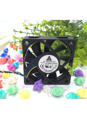 台达 6厘米 PWM温控 6015 CPU机箱风扇 12V 双滚珠 AFB0612VHC