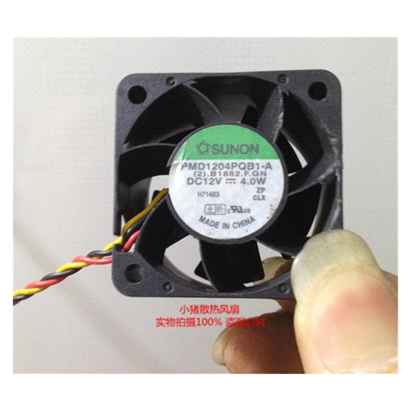 建准 4厘米4CM双滚珠服务器高速风扇 4028 PMD1204PQB1-A 12V