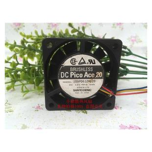 20MM 109P0612M620 进口 轴流 12V 直流 散热风扇6CM 三洋