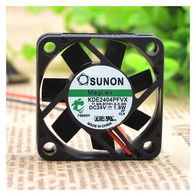 SUNON/建准 KDE2404PFVX 4010 24V 1.9W 4CM 静音 变频器散热风扇
