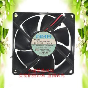 NMB 3110KL-05W-B40 24V 8025 机箱/打字复印机静音散热风扇8CM