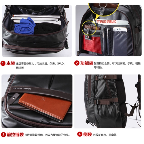 Мужская сумка через плечо, модный трендовый ноутбук для отдыха для путешествий, школьный рюкзак для школьников, Швейцария, бизнес-версия, для средней школы