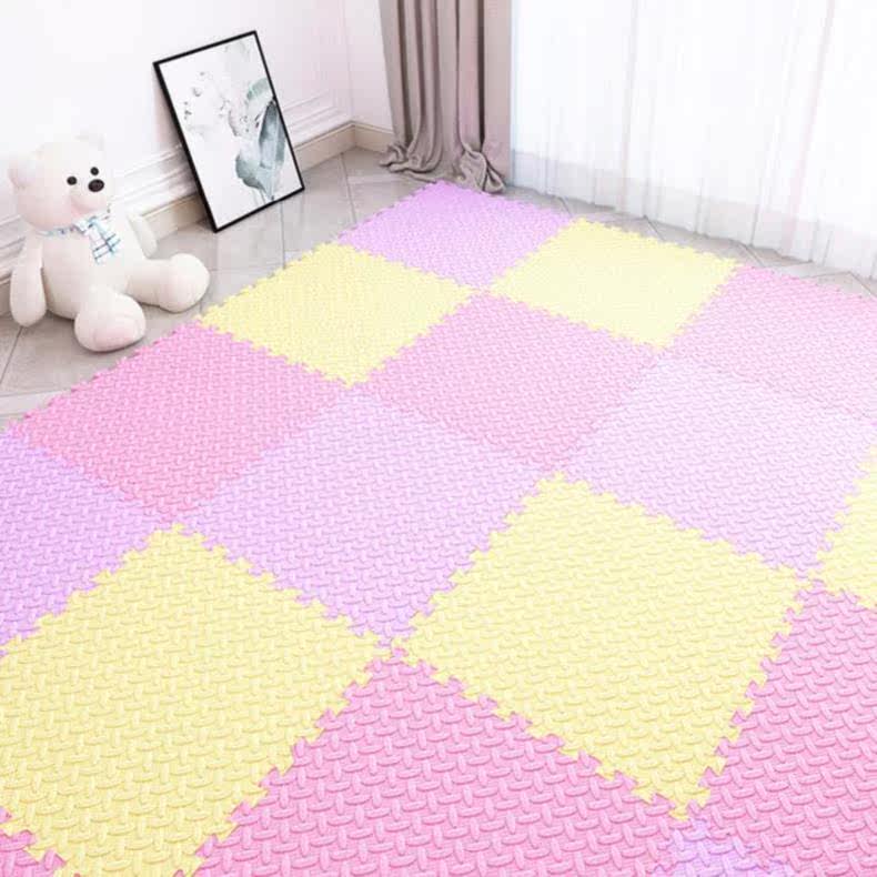 泡沫地垫光滑面地毯垫爬行尺寸田园方格海绵kt猫薄款加厚款儿童房|ruв категории домашний ткань, мат - от Buy2taobao.com для оказания профессиональной услуги покупки агента Taobao
