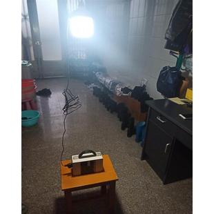 12v24V电源组合直流水泵家用户外照明灯电瓶锂电池电动车抽水机