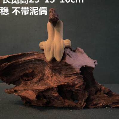 小号精品紫柚沉木水族箱鱼草缸造景乌龟爬晒台爬宠躲避根艺小摆件