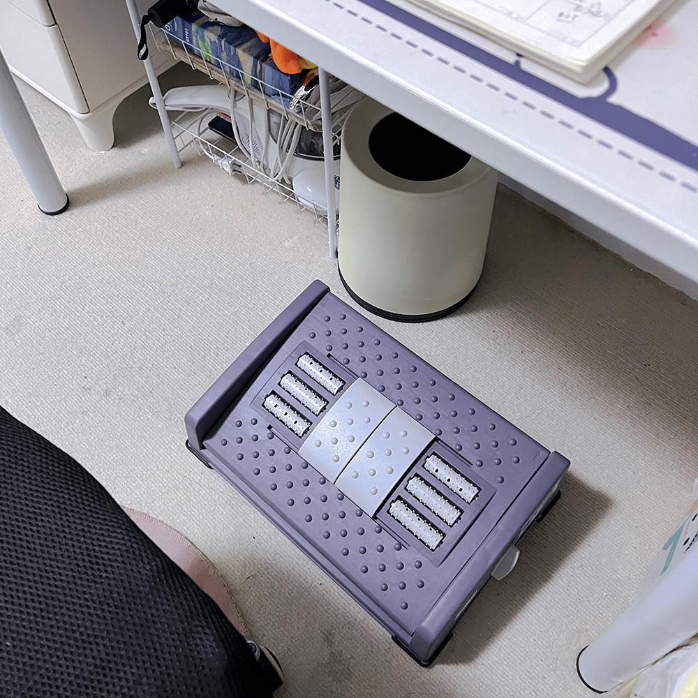 搁脚凳子办公室工位垫脚凳脚踏板防翘二郎腿脚托放腿踩脚凳可摇摆