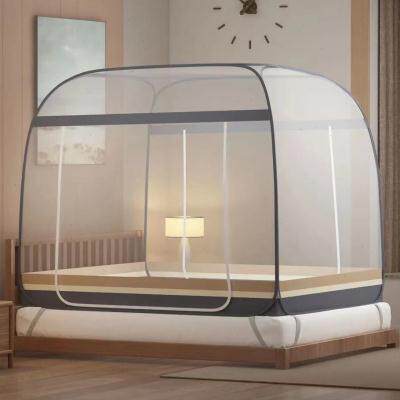 大方顶蒙古包蚊帐双人床家用1.8米1.5m单人床1.2m上下铺0.9米蚊帐