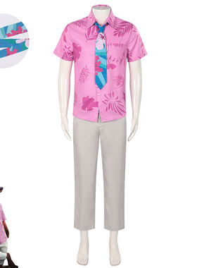 疯狂动物城2cos服狐狸尼克同款休闲花色衬衫cosplay万圣节服装