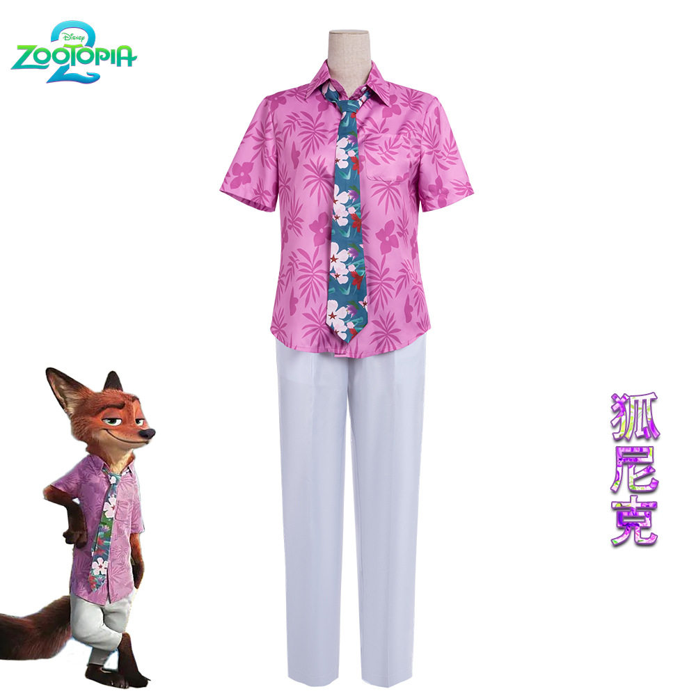 疯狂动物城2尼克狐cos服 尼克·王尔德狐尼克拟人cosplay动漫服装