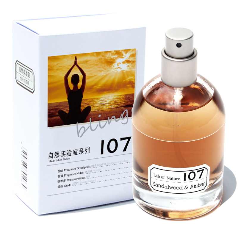3【blings自然实验室】107檀香木与琥珀 中性乌木质男女持久淡香水